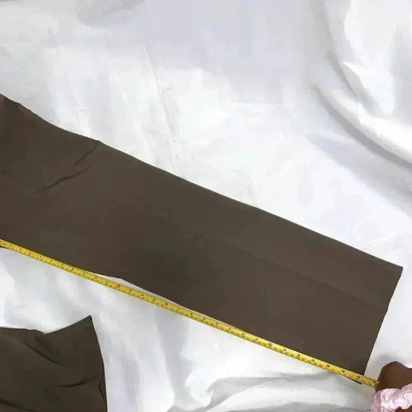 CHICO'S pants size 6 REGULAR 0.5 straight leg CLASSIC OFFICE STYLE ZIPUP CLOSURE - Picture 7 of 13